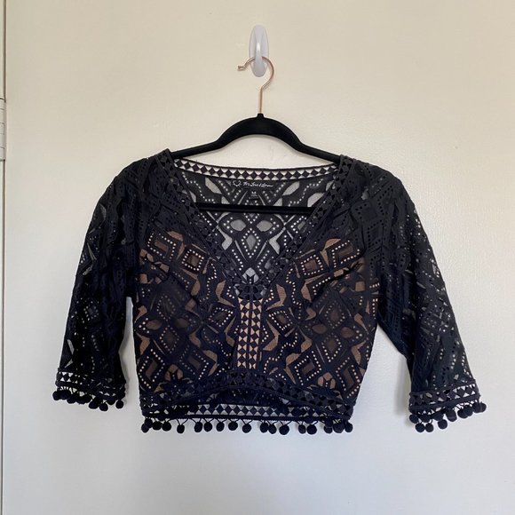 For Love & Lemons Florence Crop Top and Skirt - Picture 2 of 7